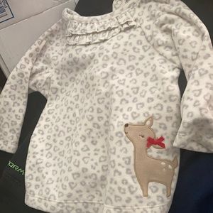 Child of mine fleece top 6-9 months